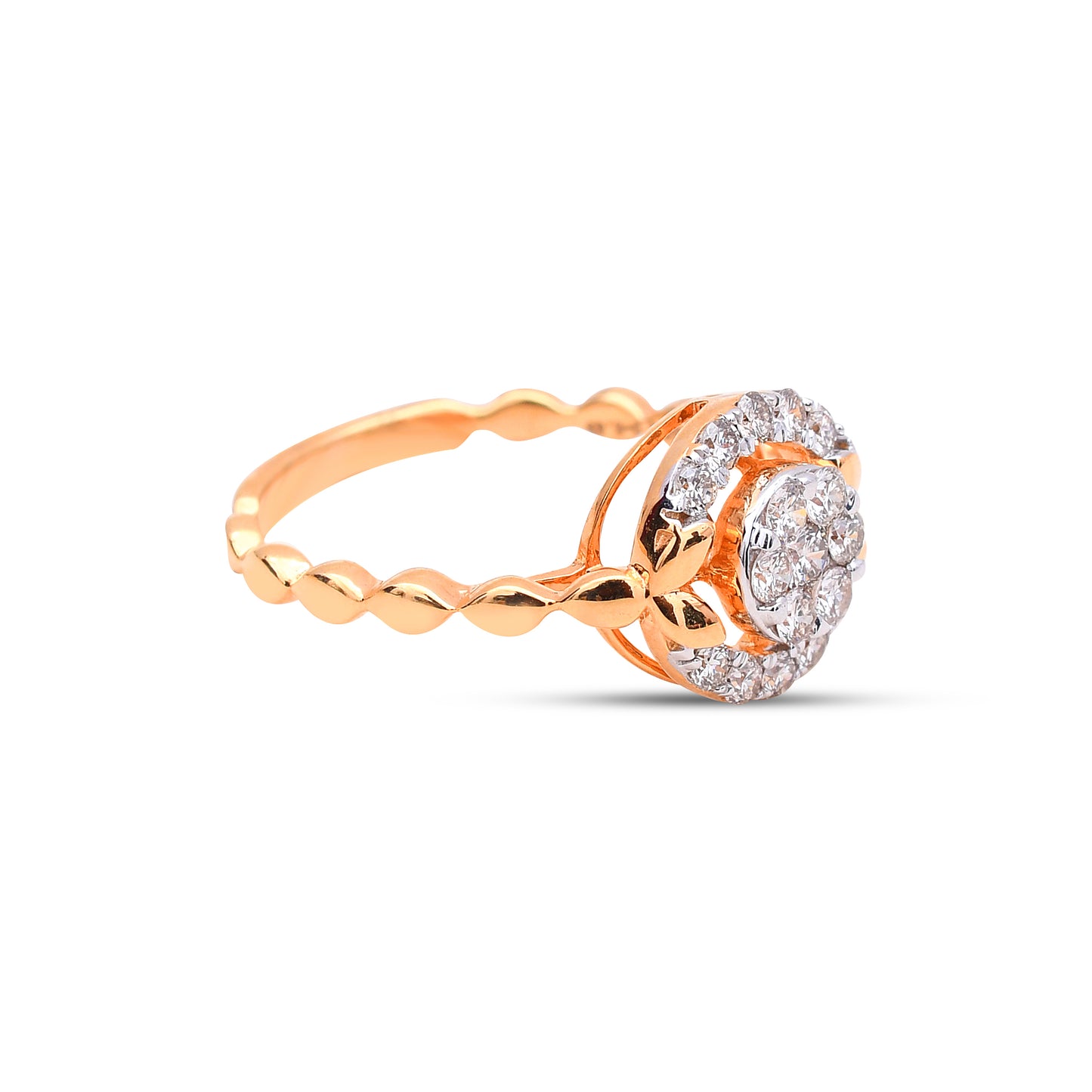 The Tulip Love Diamond Ring
