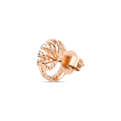 Diamond Studs - The Amber Diamond Studs