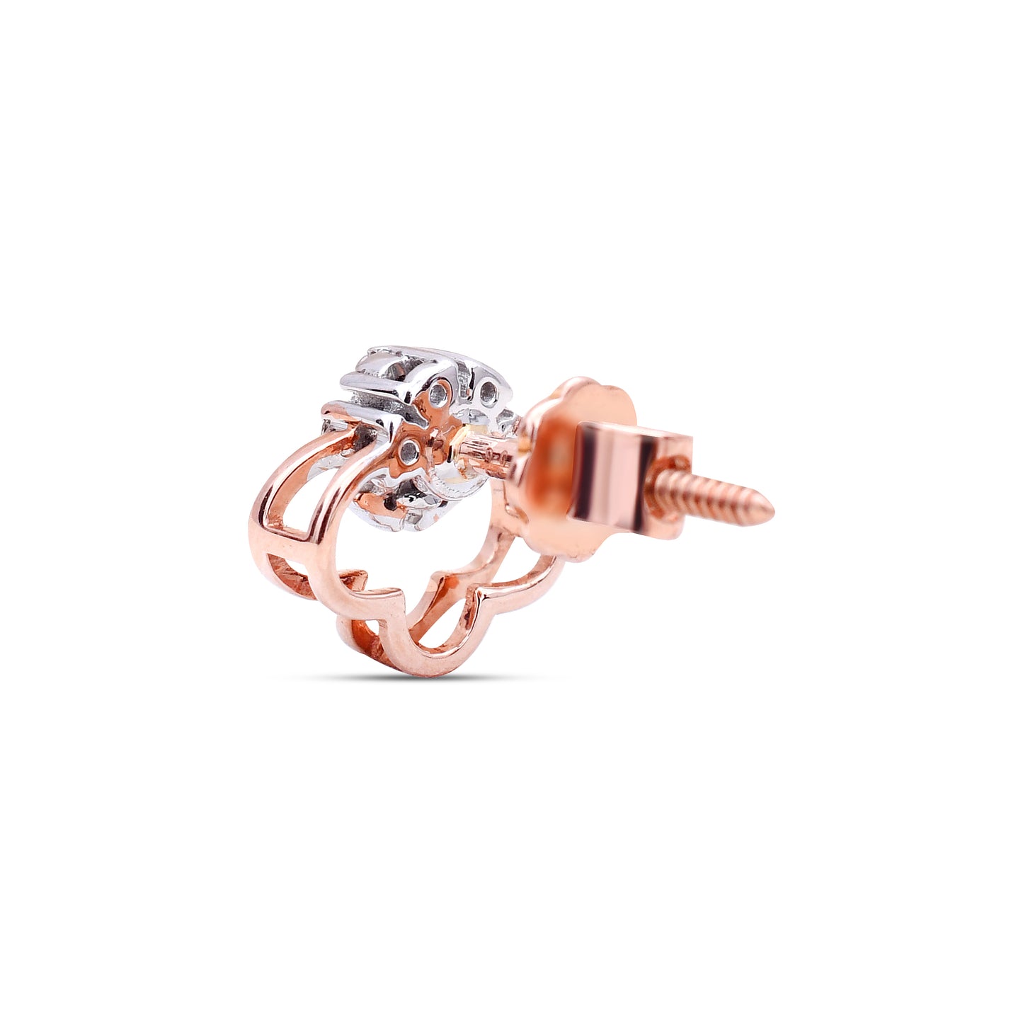 The Clove Petal Diamond Studs