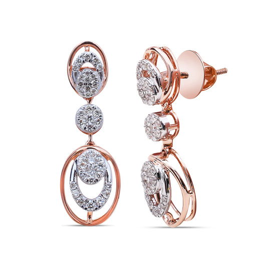 The Madonna Diamond Danglers