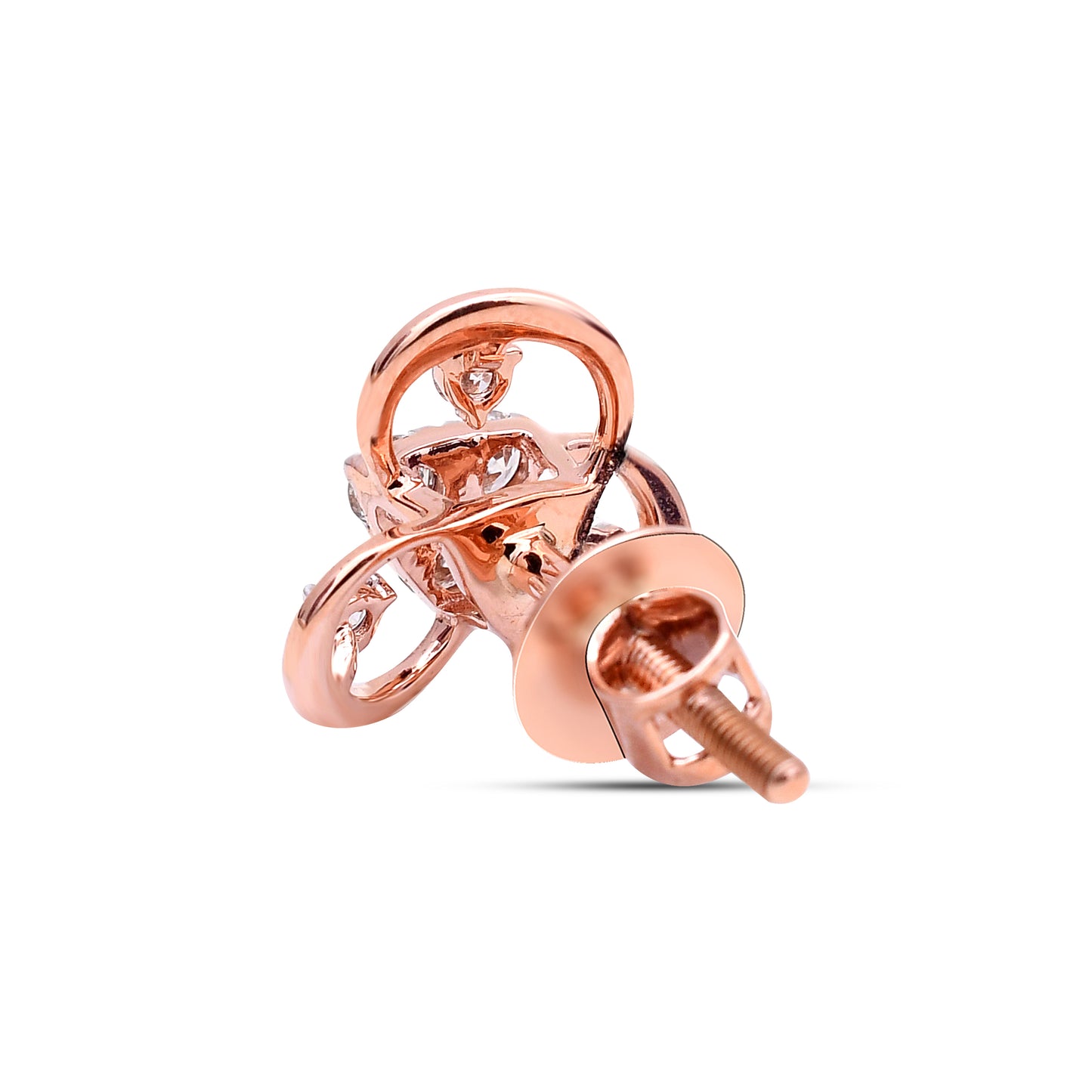 The Tulip Diamond Studs
