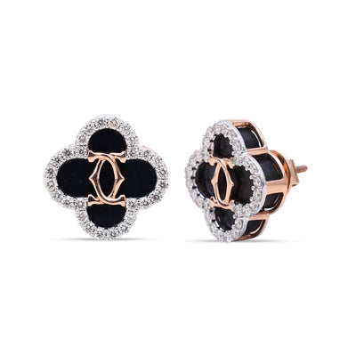 The Rose Queen Diamond Studs