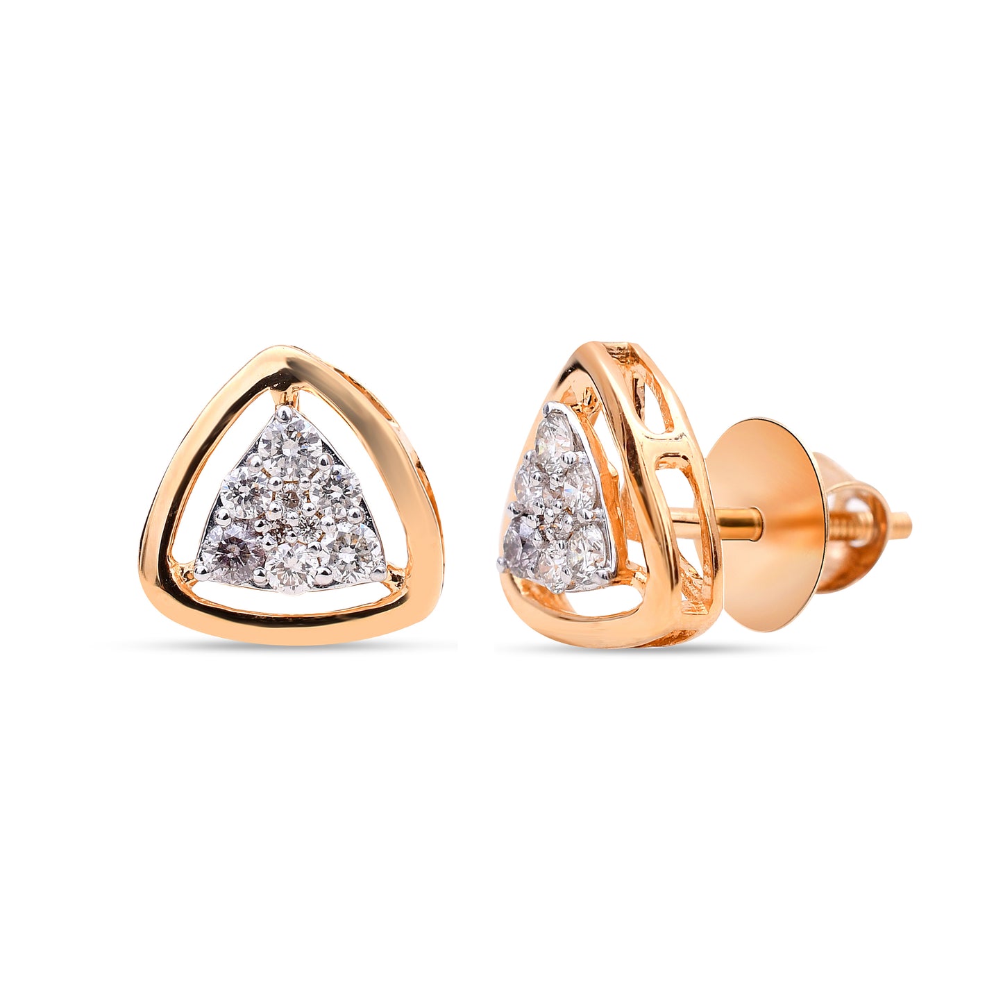 The Delta Diamond Studs