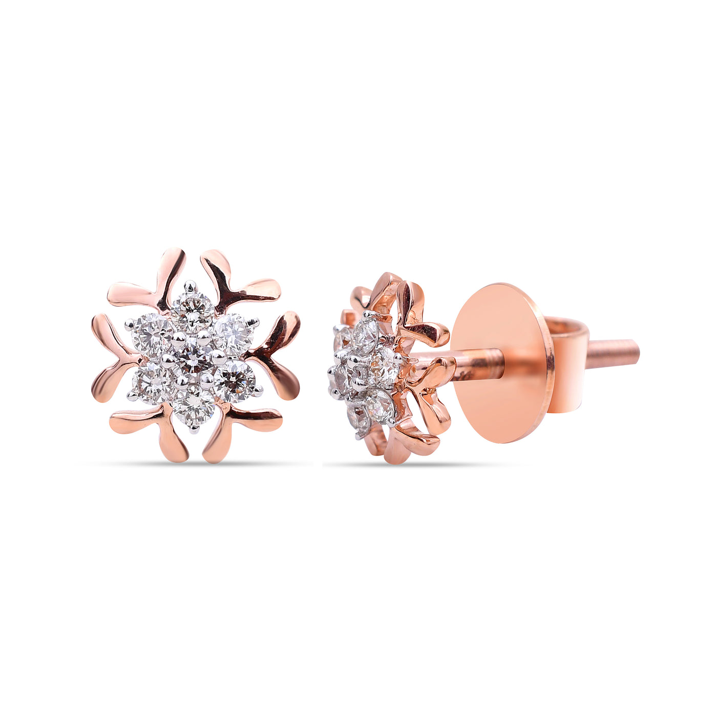 The Love Flair Diamond Studs