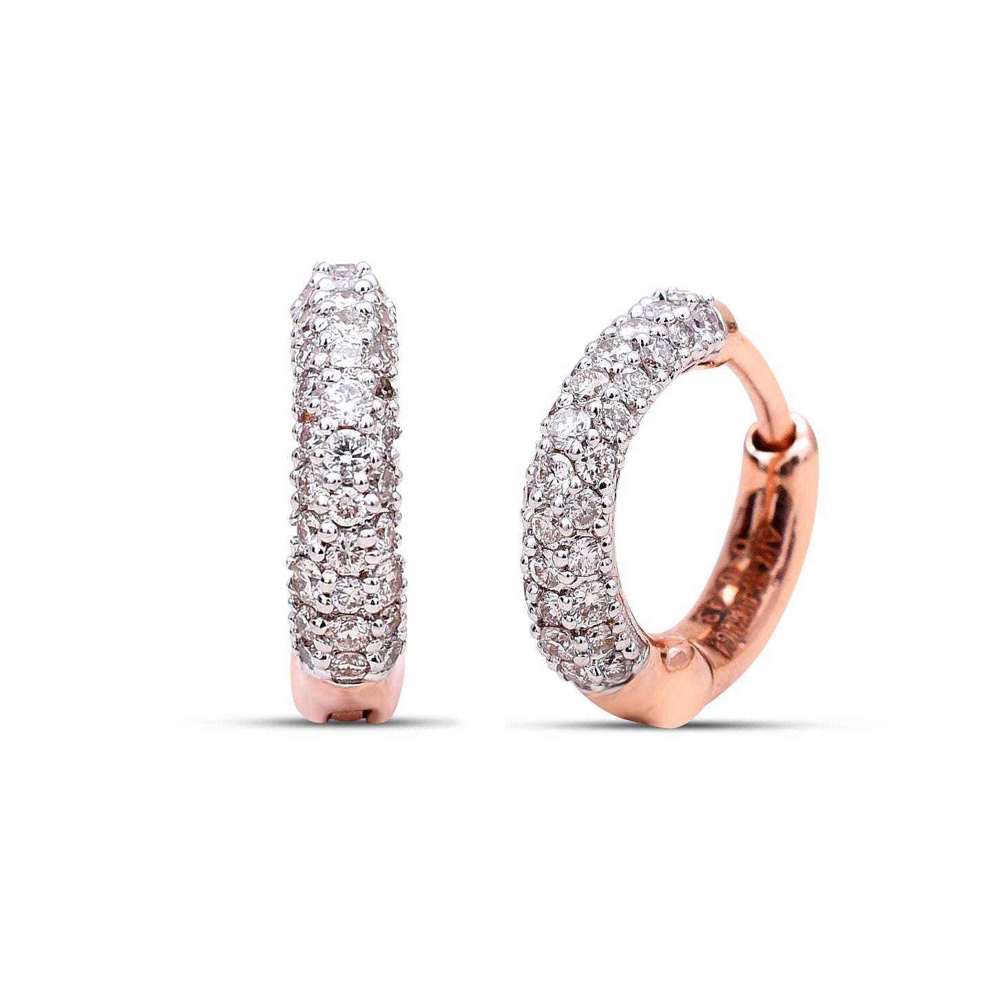 The Kelly Diamond Hoops