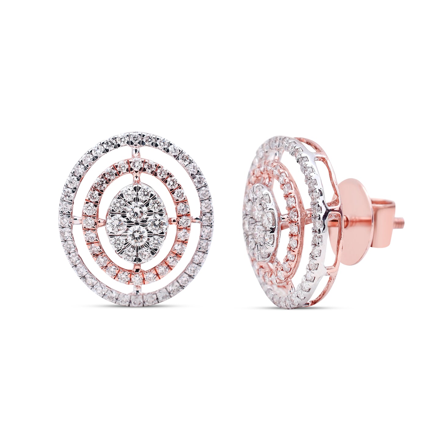 The Oval Brilliance Diamond Studs