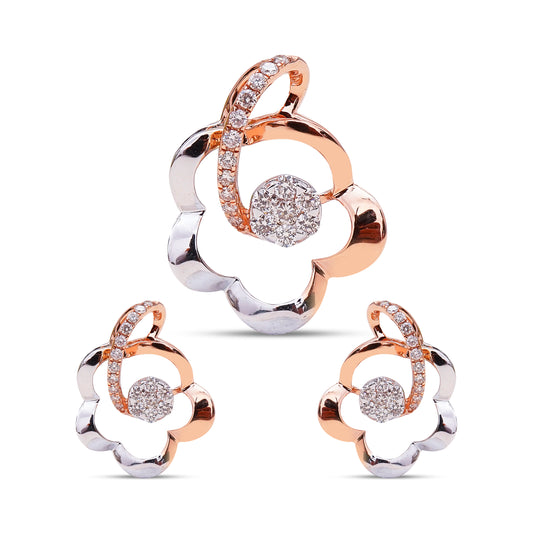 Jenny Diamond Pendant Set - Elegant sophistication from Sonir.