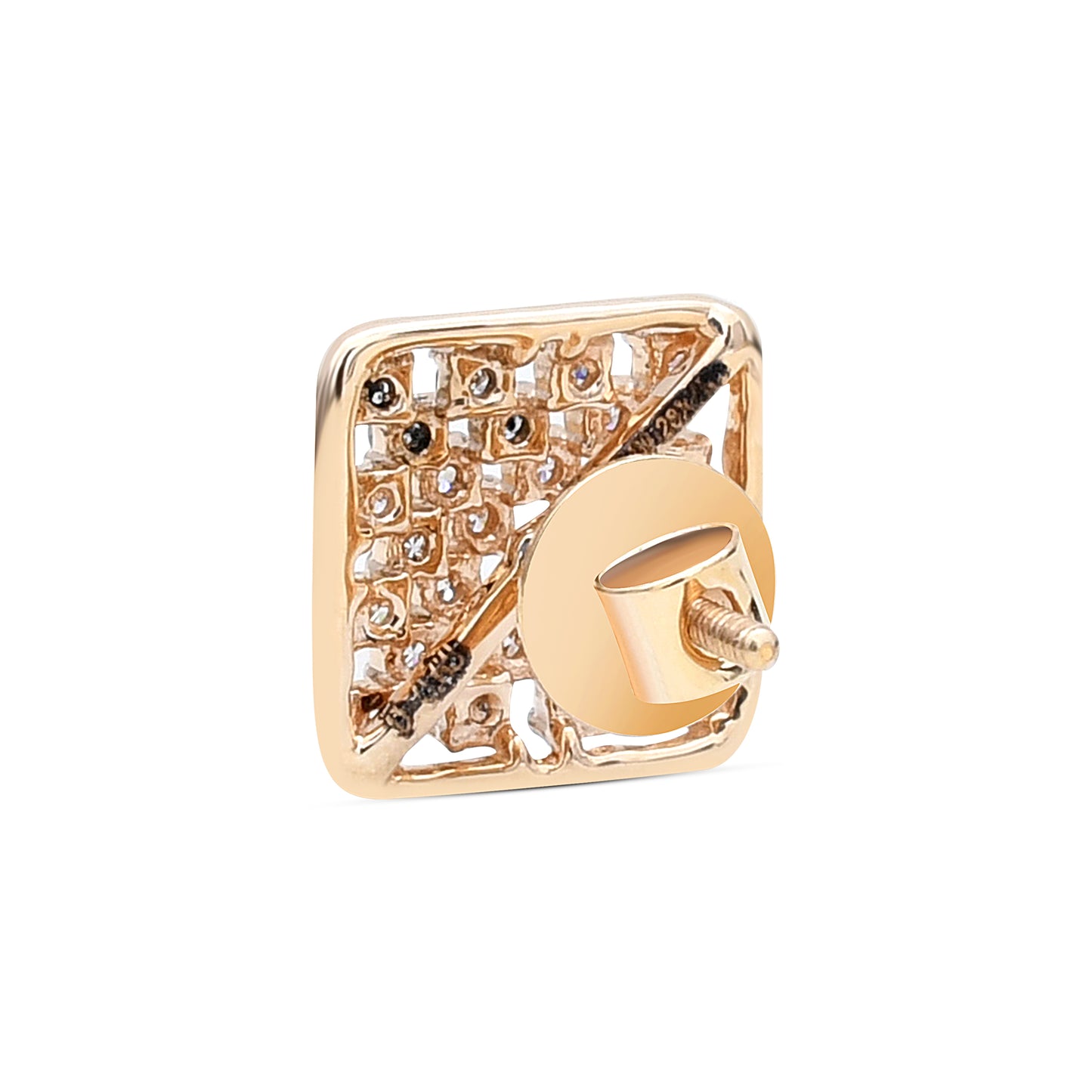 Diamond Studs - The Angelina Diamond Studs