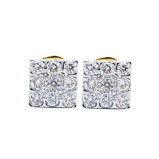 Cascade Diamond Studs - Effortless elegance from Sonir.