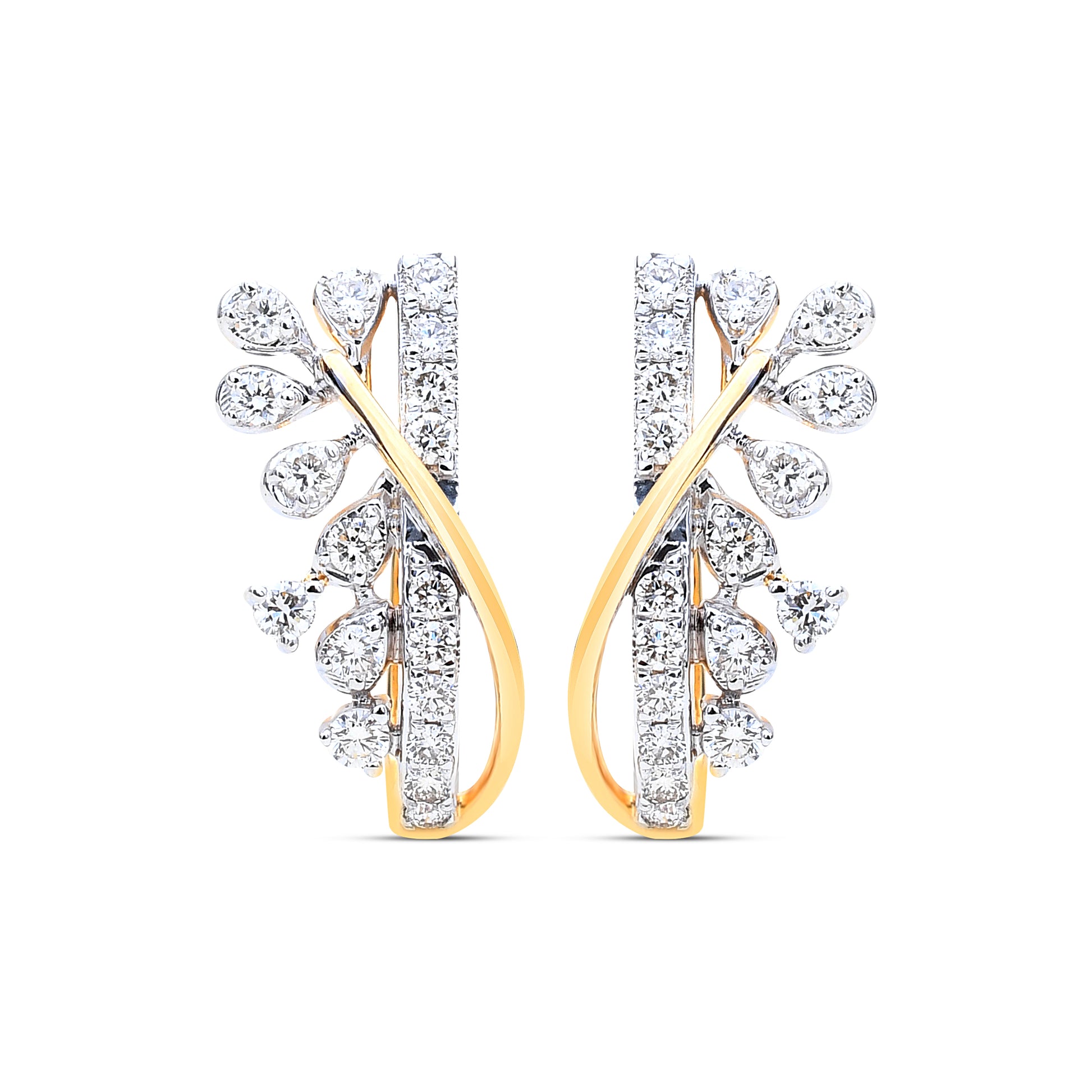 Kiara Diamond Hoops - Radiant elegance from Sonir.