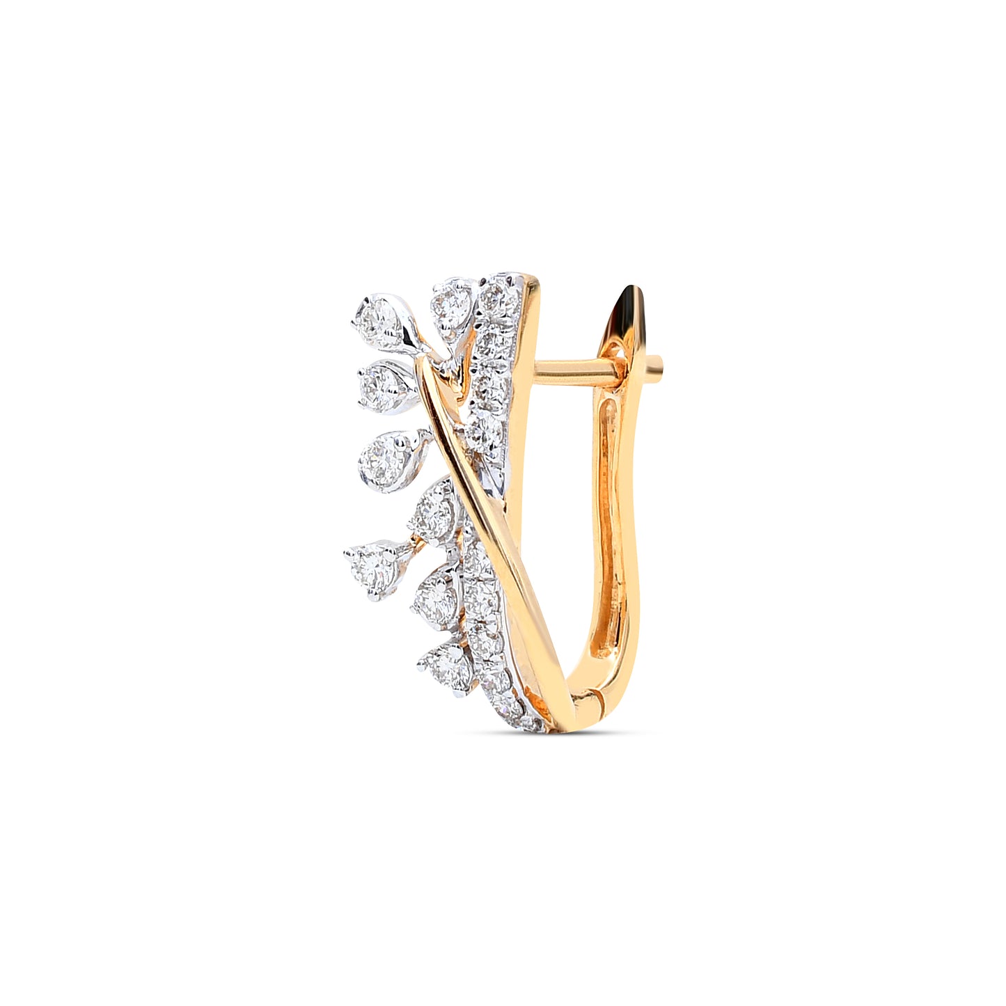 The Kiara Diamond Hoops