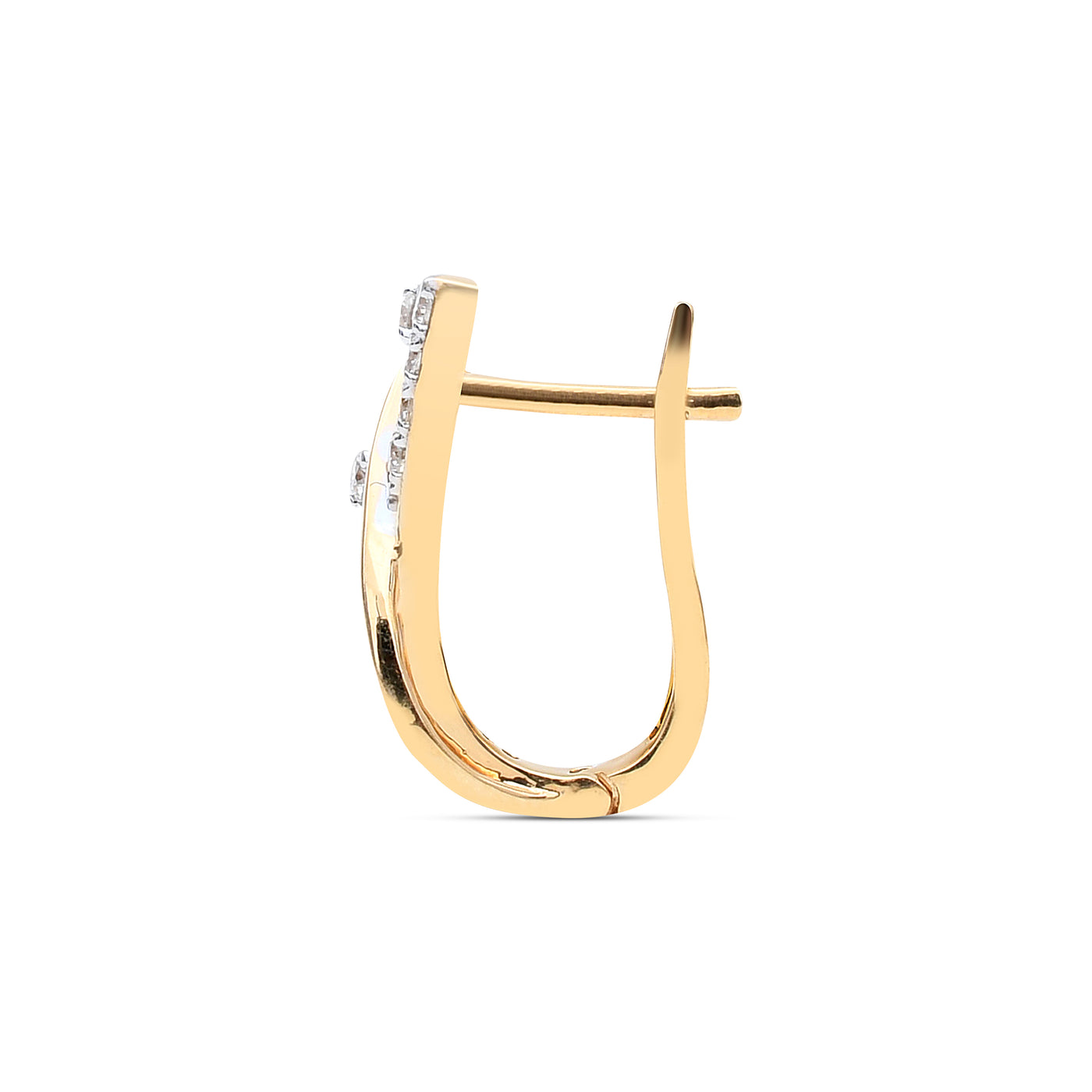 The Kiara Diamond Hoops