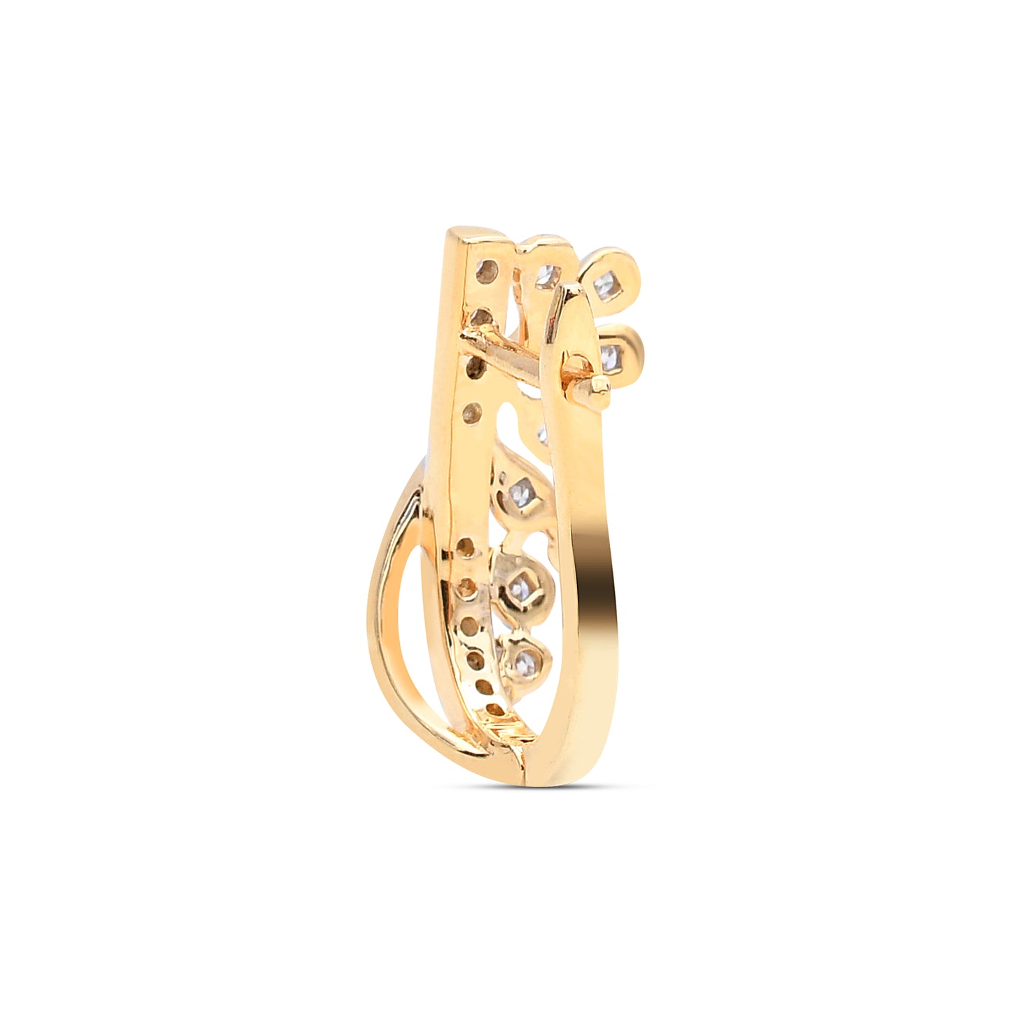 The Kiara Diamond Hoops