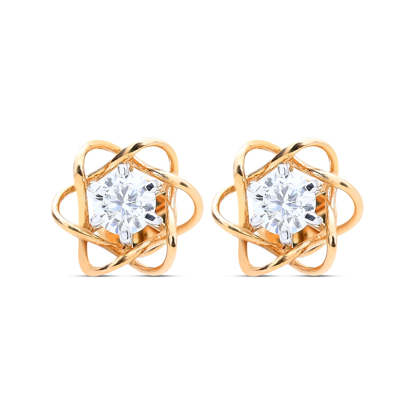 The Myra Diamond Solitaire Studs