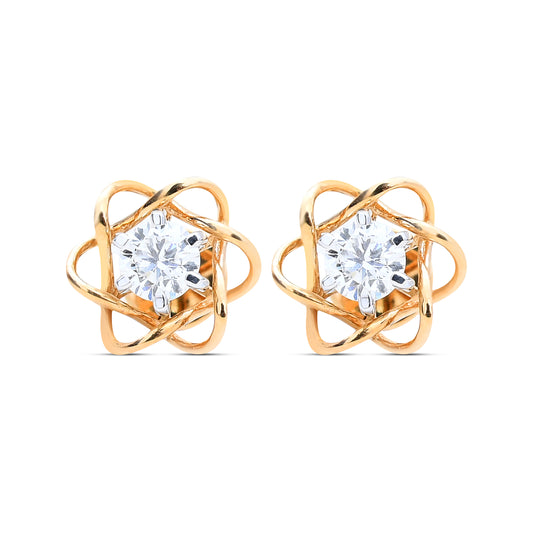 The Myra Diamond Solitaire Studs