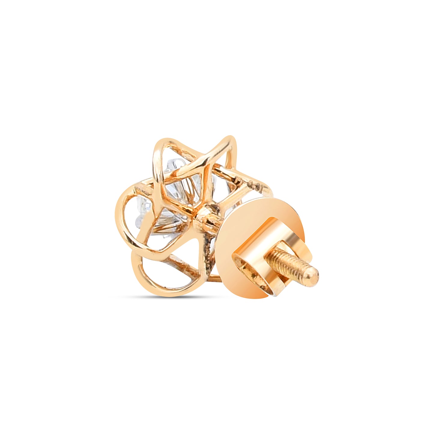 The Myra Diamond Solitaire Studs