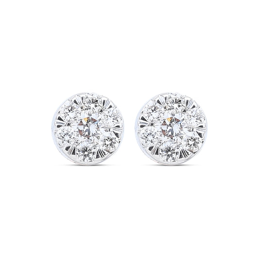 Glam Diamond Studs - Radiant elegance from Sonir.