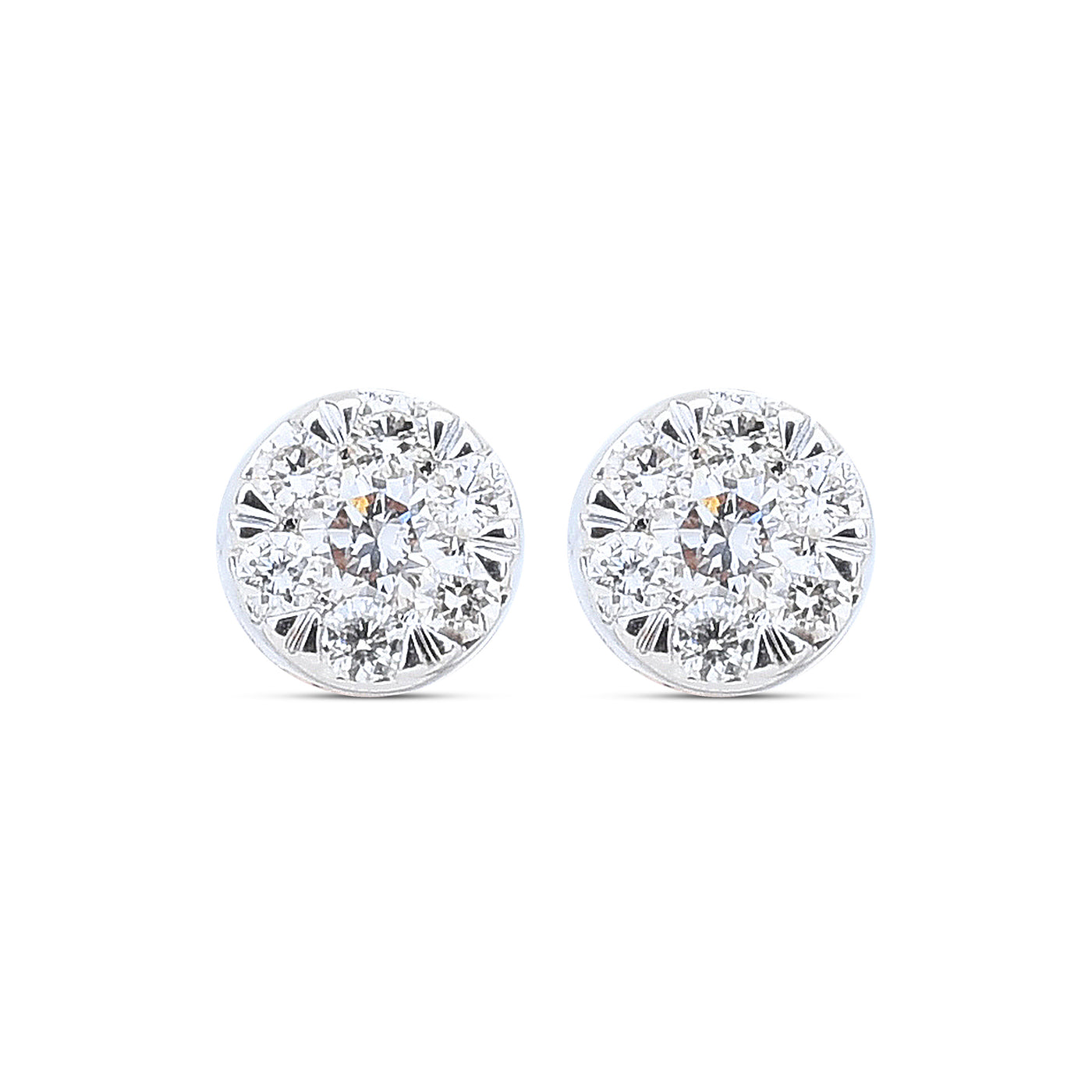 Glam Diamond Studs - Radiant elegance from Sonir.