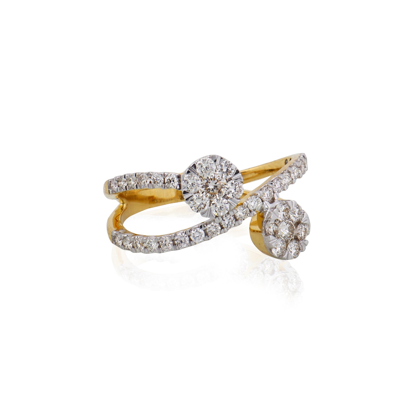 The Crossroads Diamond Ring