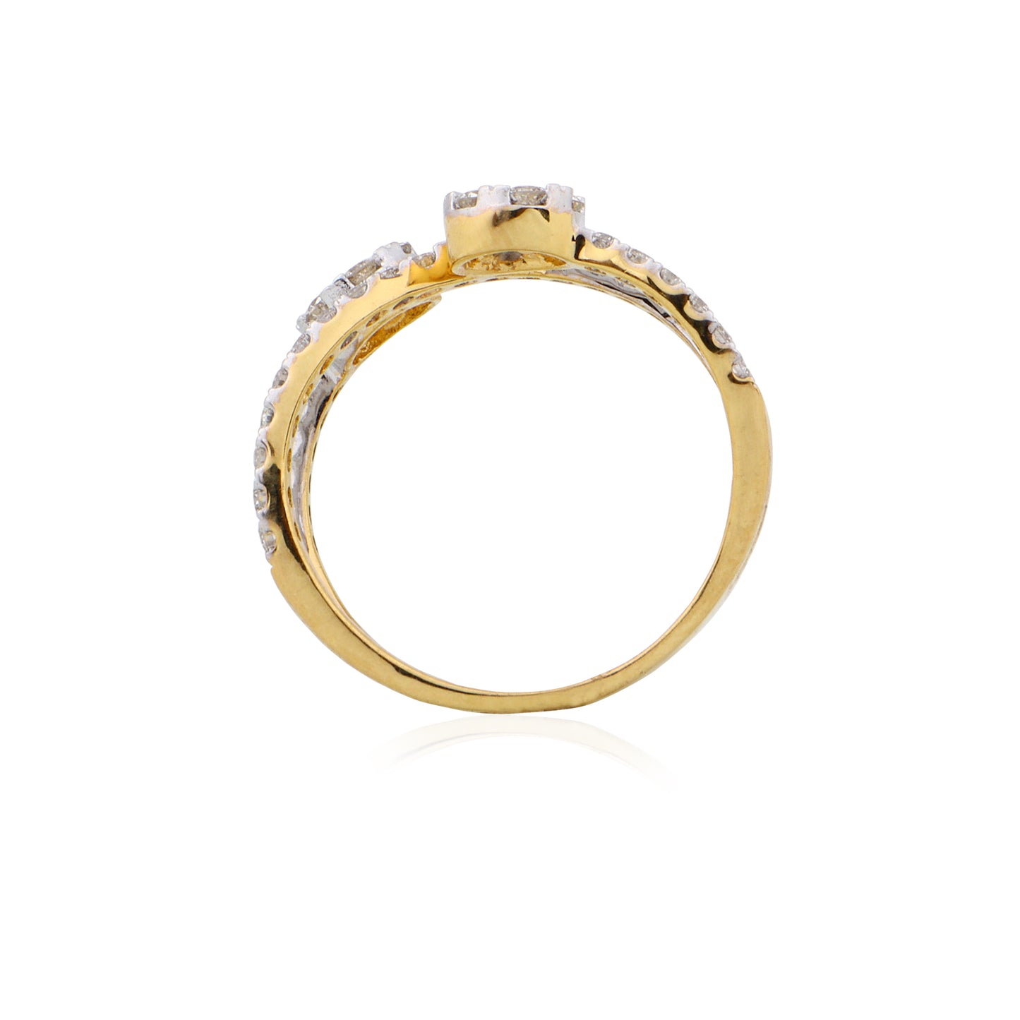 The Crossroads Diamond Ring