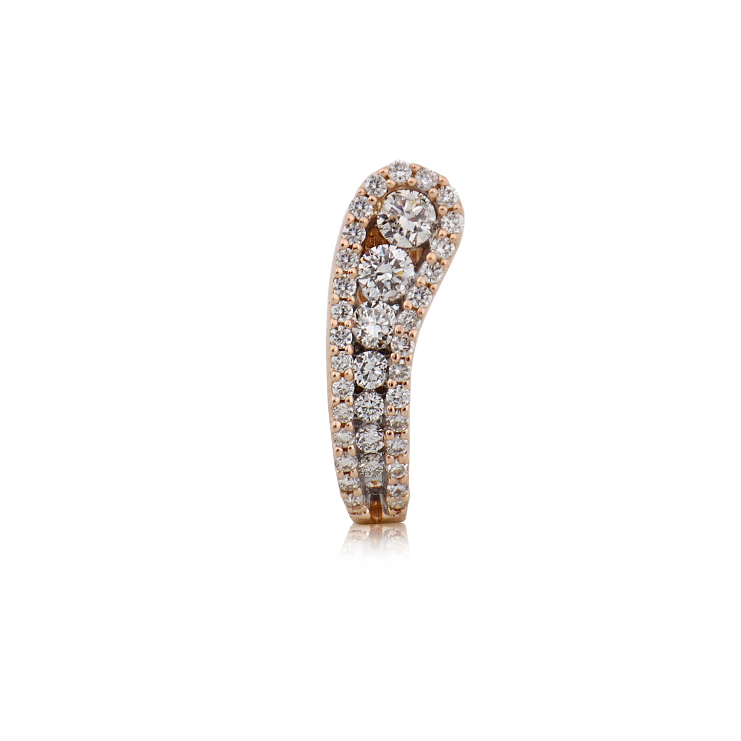 The Emilia Diamond Hoops