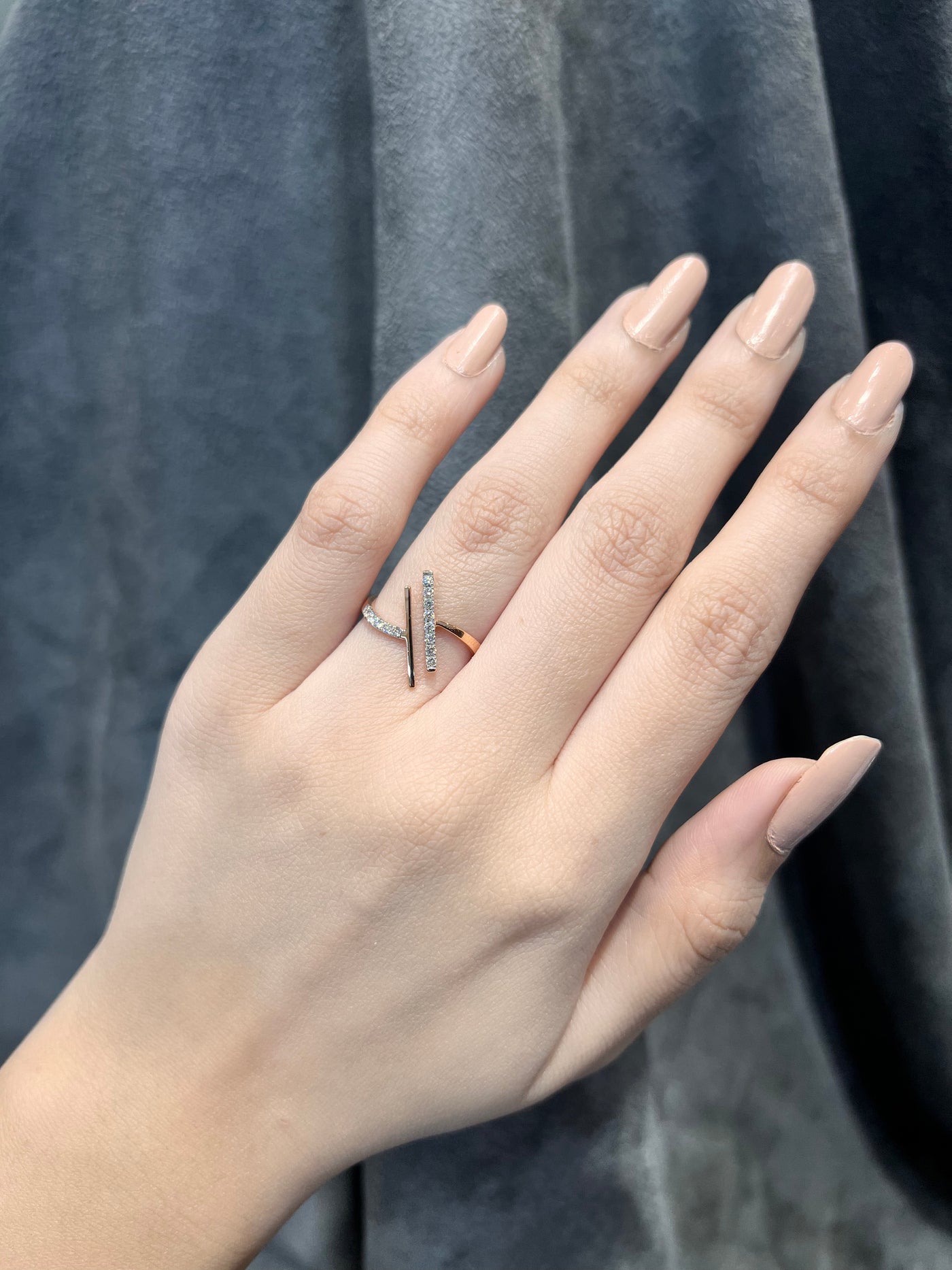 The Aurora Diamond Ring