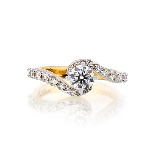 The Anya Diamond Solitaire Ring