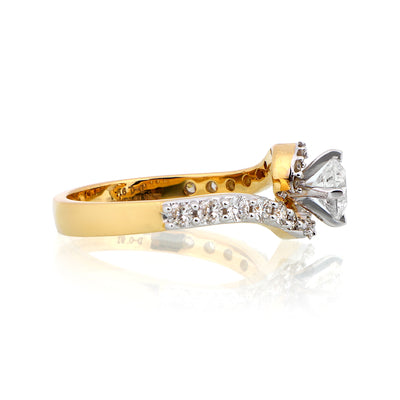 The Anya Diamond Solitaire Ring