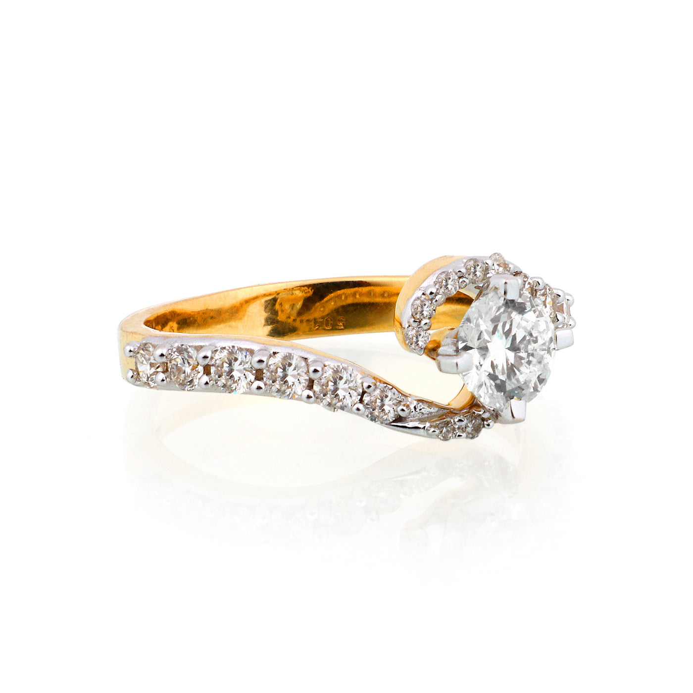 The Anya Diamond Solitaire Ring