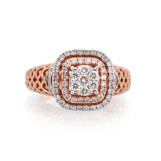 The Madonna Diamond Cocktail Ring