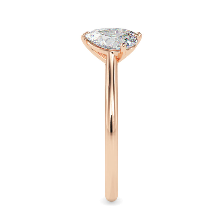 Pear Cut Toi et Moi Diamond Ring