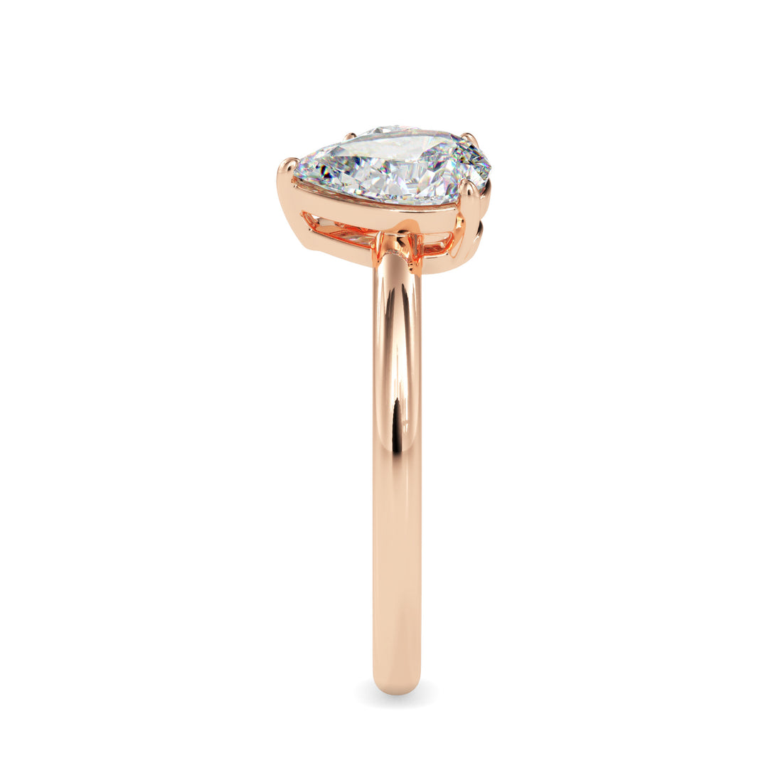 Pear &amp; Oval Toi et Moi Diamond Ring