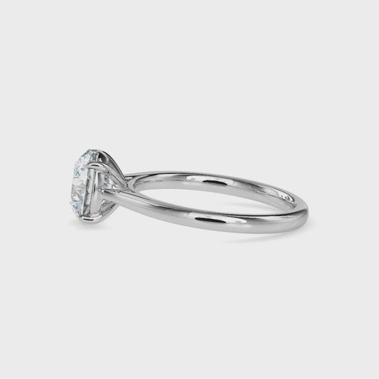 Classic Round Solitaire Diamond Ring